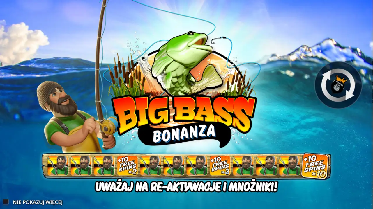 Big Bass Bonanza Slot - Kiedy wędkowanie staje się polowaniem na wielką wygraną
