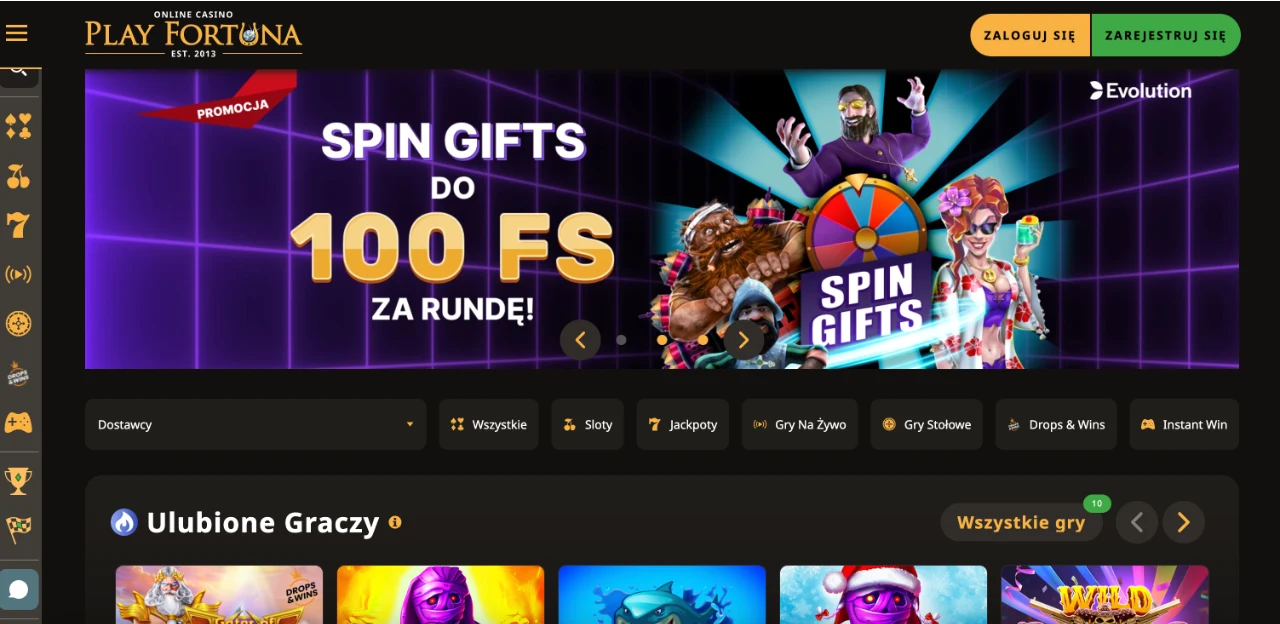 Play Fortuna Casino Strona główna